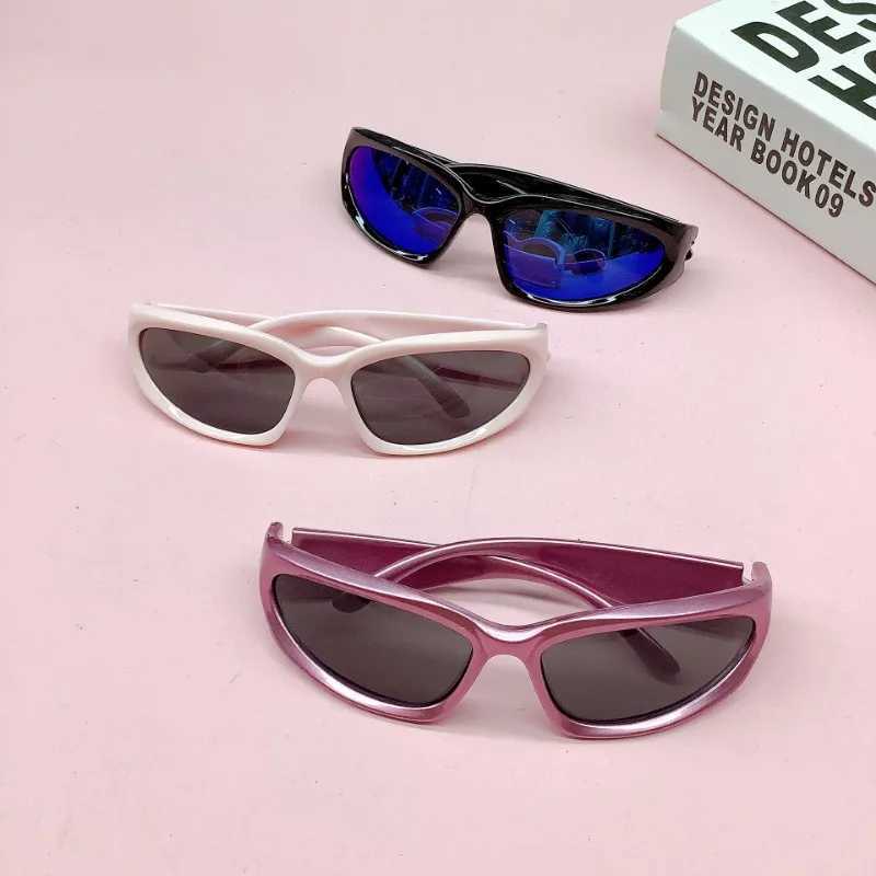 New Childrens Small Frame Oval Sunglasses Girls Outdoor Sports Sun Glasses Outdoor Cycling for Boys Eyewear UV400 Gafas De SolC250411