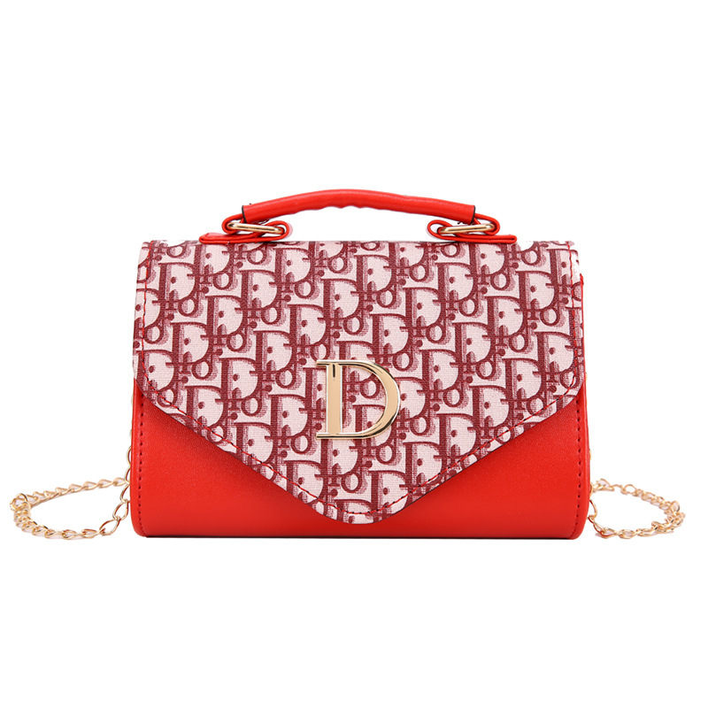 Fashionable leisure cross body bag single shoulder bag all-match chain, Korean version small square bag women's bag new style