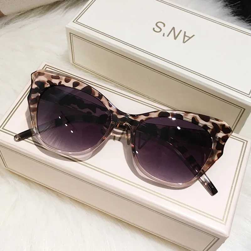Cat Eye Sunglasses Women Brand Designer Vintage Sun Glasses Female Fashion Candy Colors Gradient Travel Oculos De Sol Z250411