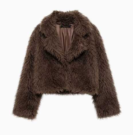 Fall/Winter New Style Women's Leather-Peppered Fur Coat - Fashionable, Stylish, Warm - European Long-Sleeved Collar Loose Fur Coat H251024