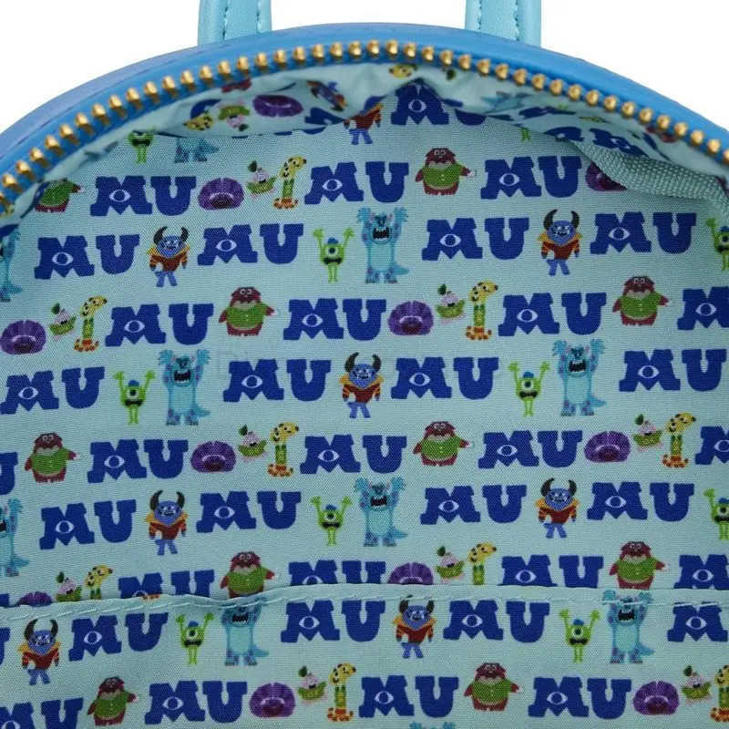 Disney Genuine Disney Loungefly Pixar Monsters University Anime Peripheral Travel Backpack Cute Summer Backpack For Girlfriend Gift X250412