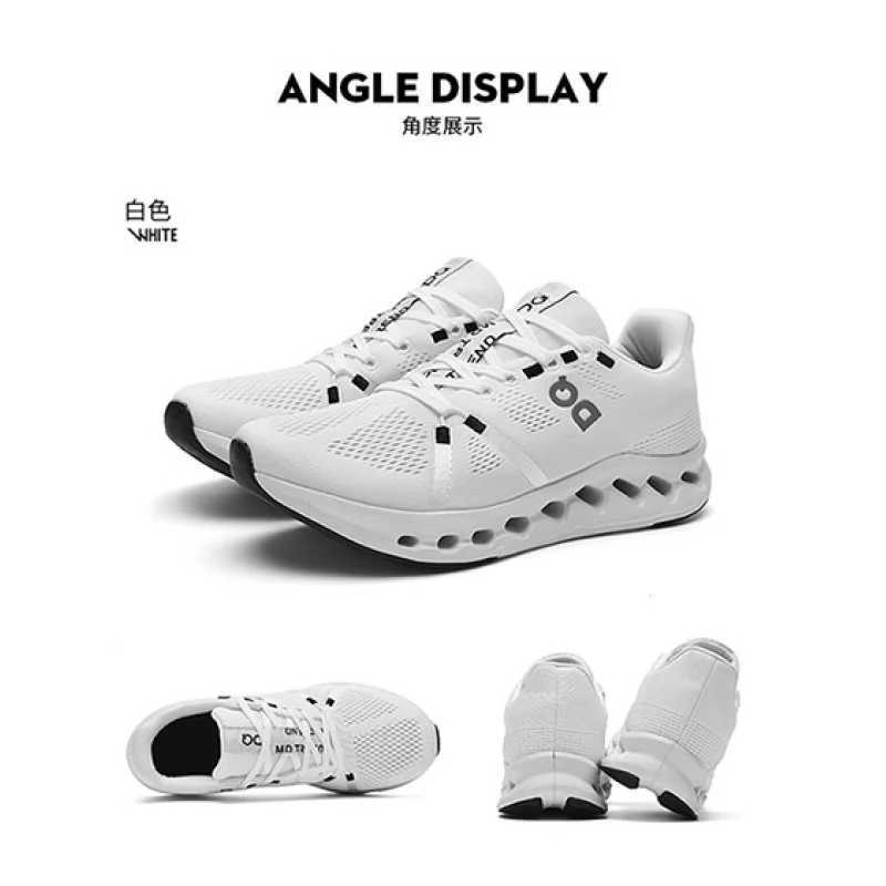 Leisure plus Size Mens Shoes39-45 Fashion Cushio Running Shoes Sports Trend Gray Green White Black Z250411