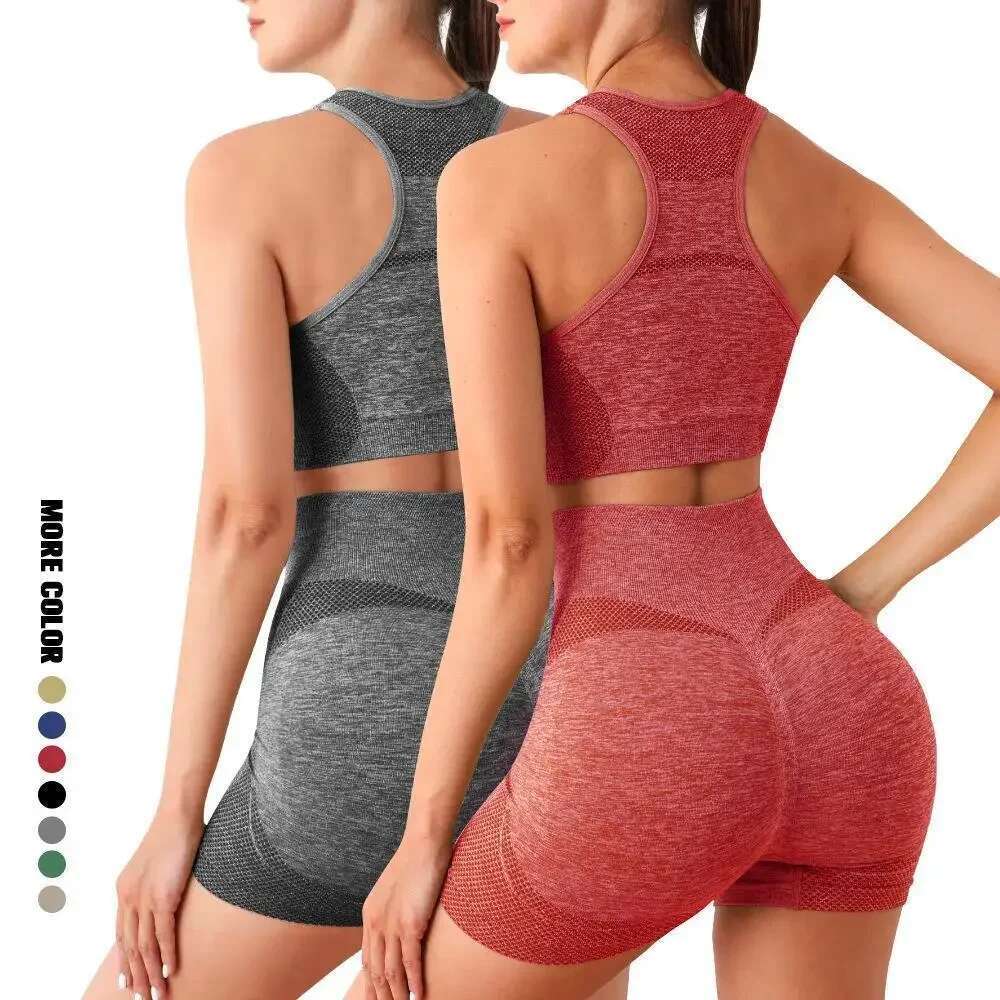 Shorts Sport Bras Brassiere Workout Tops for Women Clothes Fiess Leggings Gym Set Seamless Yoga Sets