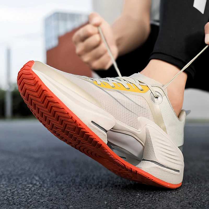 Running Shoes Mens Spring 2025 New Student Carbon Plate Running Shoes Lightweight Shock-absorbing Youth Sports ShoesC250411