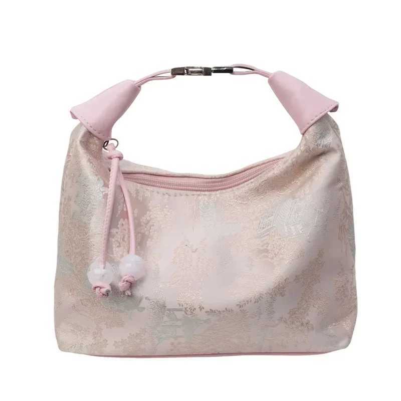 2025 Trendy Exquisite Niche Embroidered Chinese Dumpling Bag for Women - Versatile Single Shoulder Crossbody Handheld StylesW251112