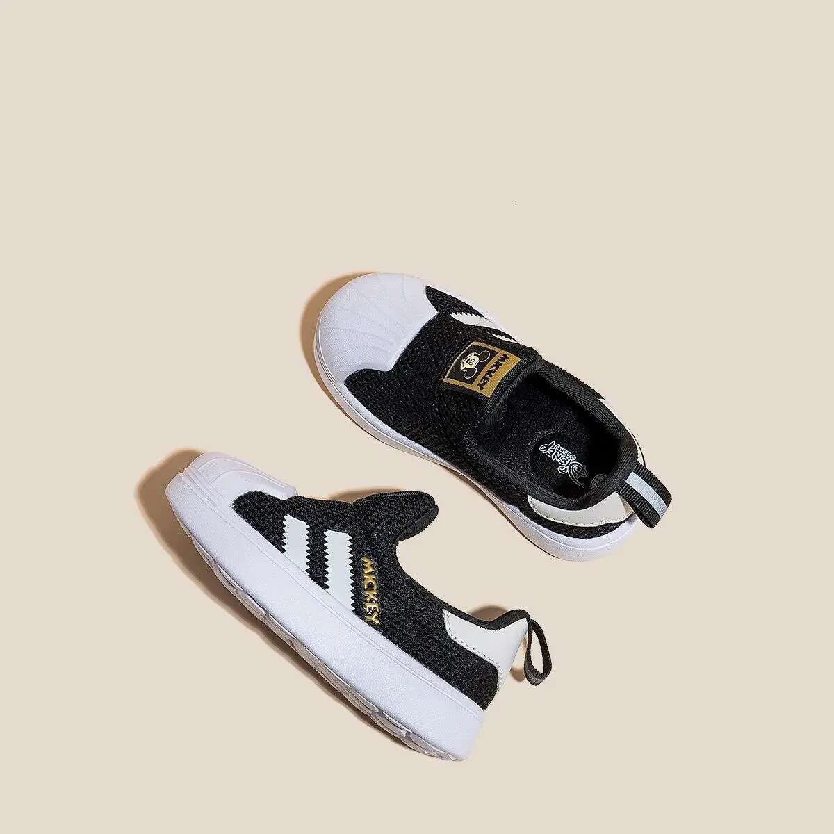 2025 New Children's Board Breathable and Comfortable Boys' Canvas Cartoon Girls' Designer Fashion Single Shoes