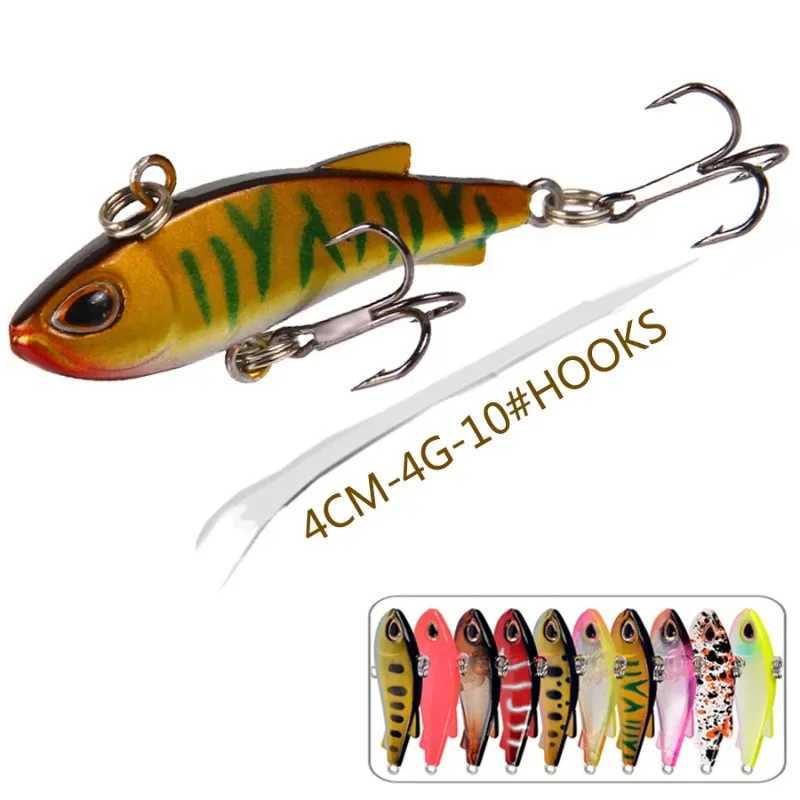 Winter Mini Vib Sinking Ice Bass Crankbait Fishing Lures Ratlin Wobblers Vibration Artificial Bait For Fishing Tackle Swimbait Z250411