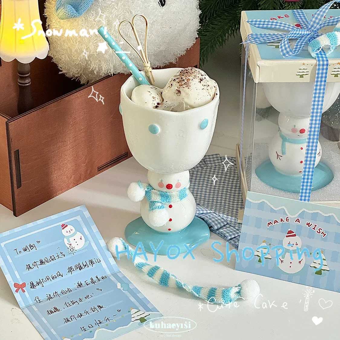 Christmas 3D Snowman Ceramic MugsChristmas Snowman Santa Ceramic Mugsfor Festival Drinking Experience Winter Holiday Tableware Y251112