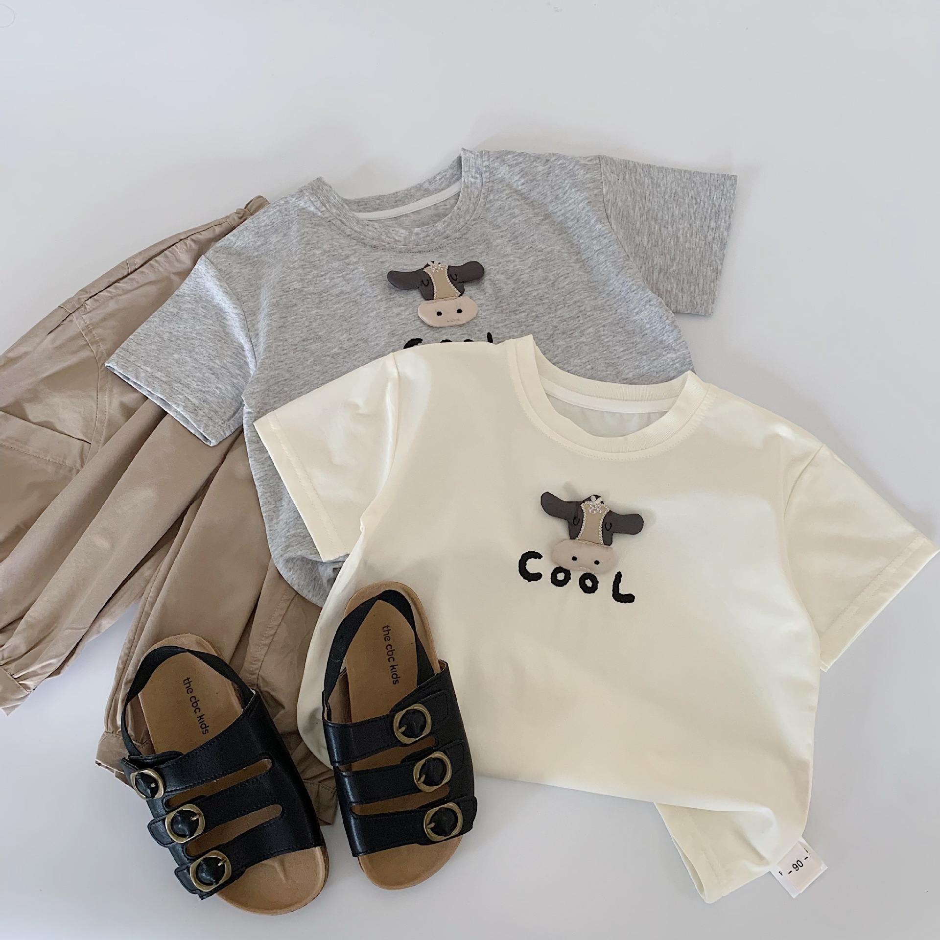 Ddmyshoesvip Boys T Shirt Summer Outfit New Korean Version Children S Cartoon Short Sleeved Top Baby Pullover A Level