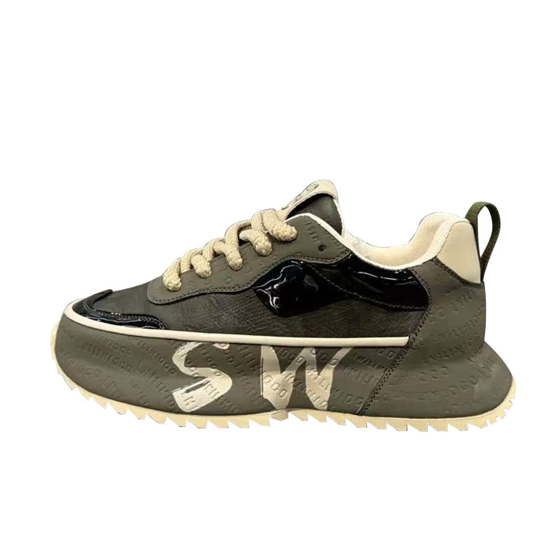 Free shipping designer Running Shoes foe men sport outdoor casual shoes vintage message Athleisure black shoes