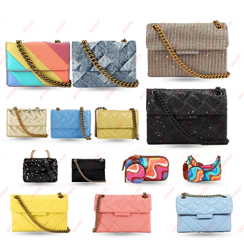 Designer handbags luxury shoulder bags classic hawk head chains crossbody bag black flap tote hasp wallets mini denim design clutch women beach small size wallets