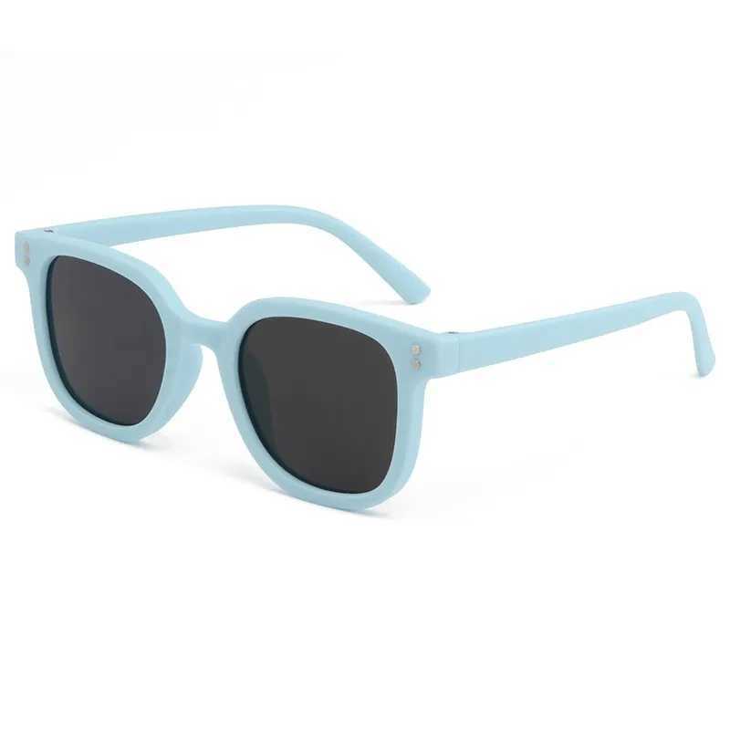 New Children Sunglasses Fashion Colorful Kid Sun Glasses Boy Girl Unisex Vintage square Goggle UV400 Z250411