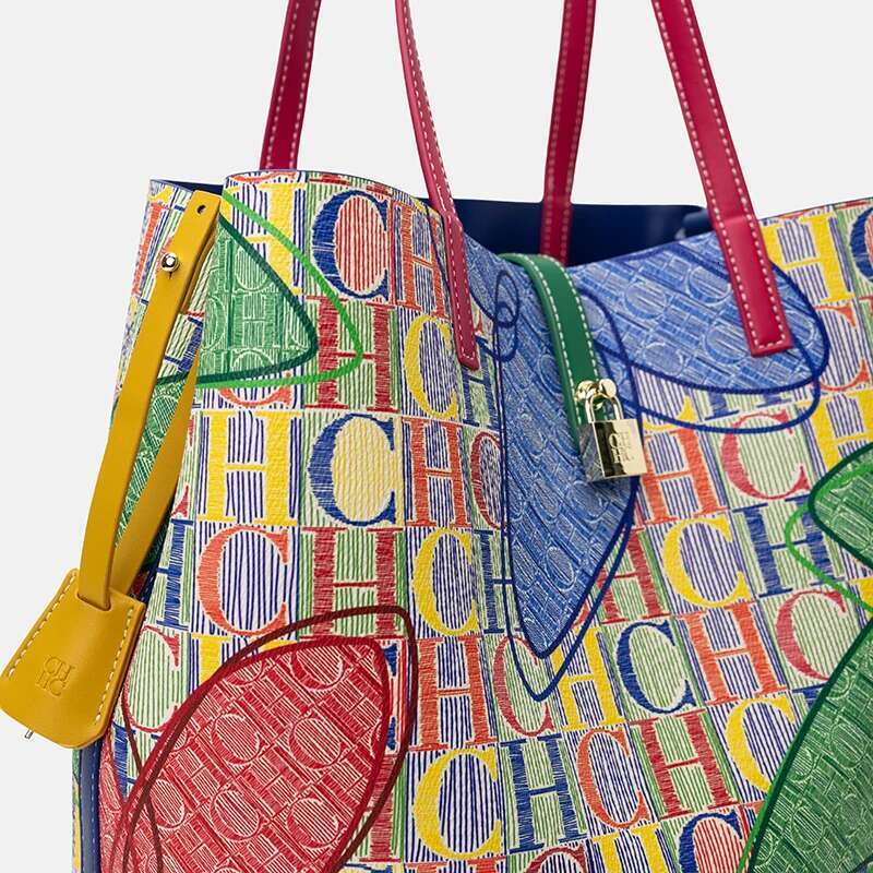 CH Versatile Ladies Handbag Fashion Letter Printing Design Shoulder Large Capacity Women's Crossbody Bag Premium Feeg