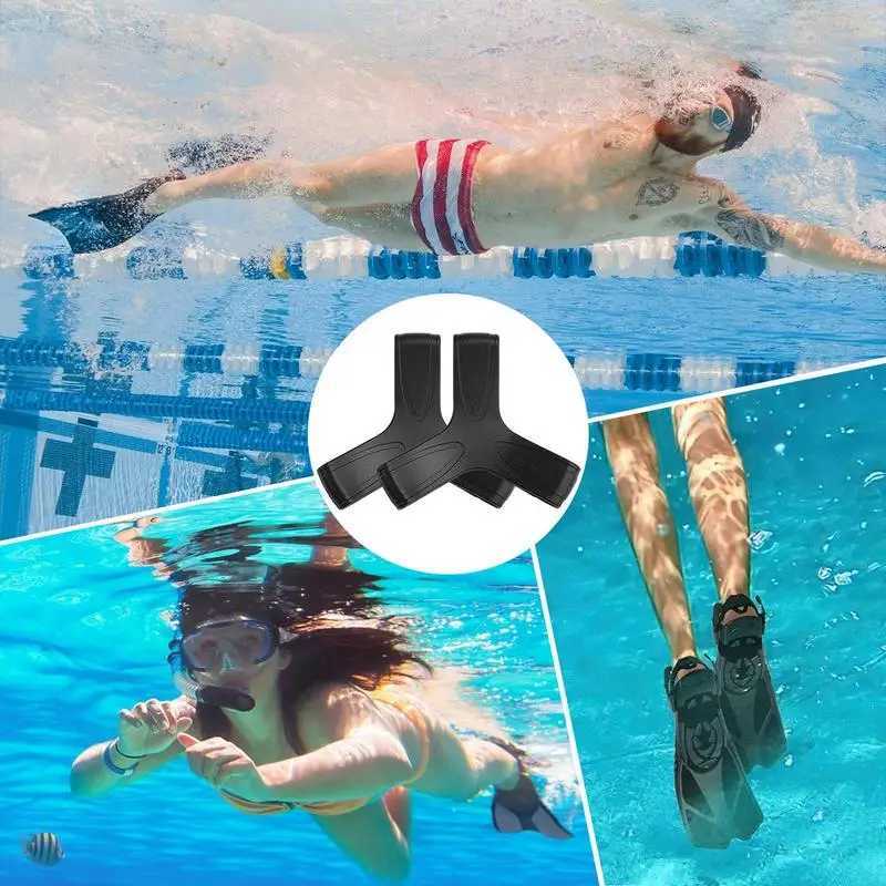 Finger Gripper Soft Silicone Swimming Finger Gripper Diving Finger GripperY250412