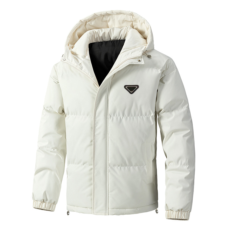 2025 New Hotsale Luxury Winter Mens Designers Hooded Down Jacket Coat Sports Fashion Embroidery Brand Letter Logo Long Sleeve Zipper Cotton Coat Tops Asian Size M-8XL