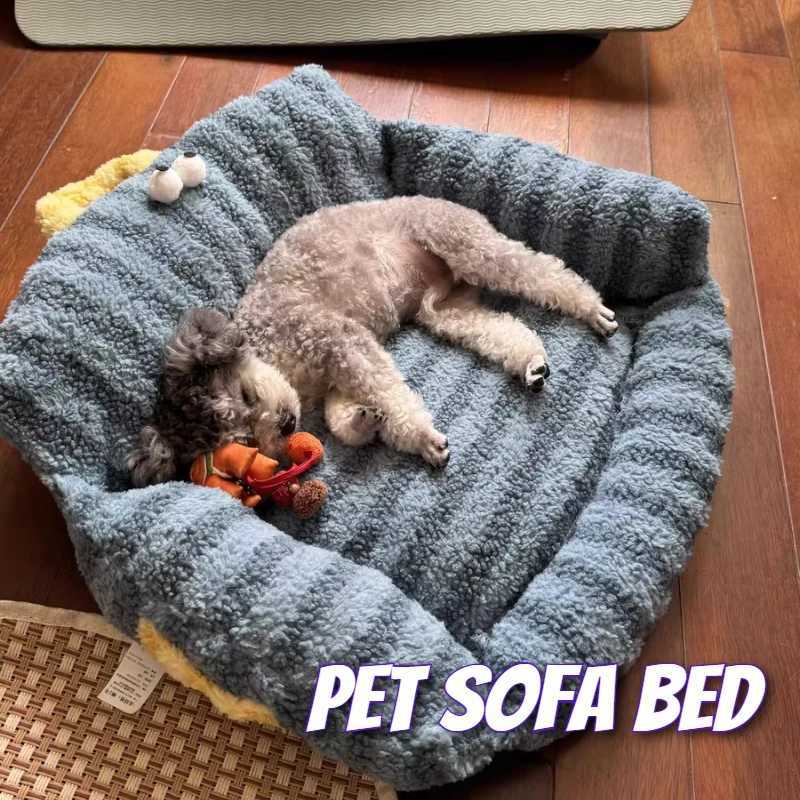 Dog specific sofa kennel winter warm pet Internet celebrity cat nest small dog sleep pad winter bed X250412