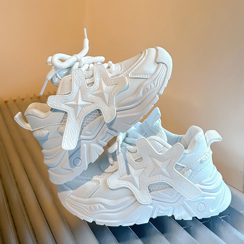 Children Sports Shoes Boys Girls Fashion Sneakers Toddler Casual Shoes Kidszworld Kids Running Shoes Trainers Size 21 - 36 K0249