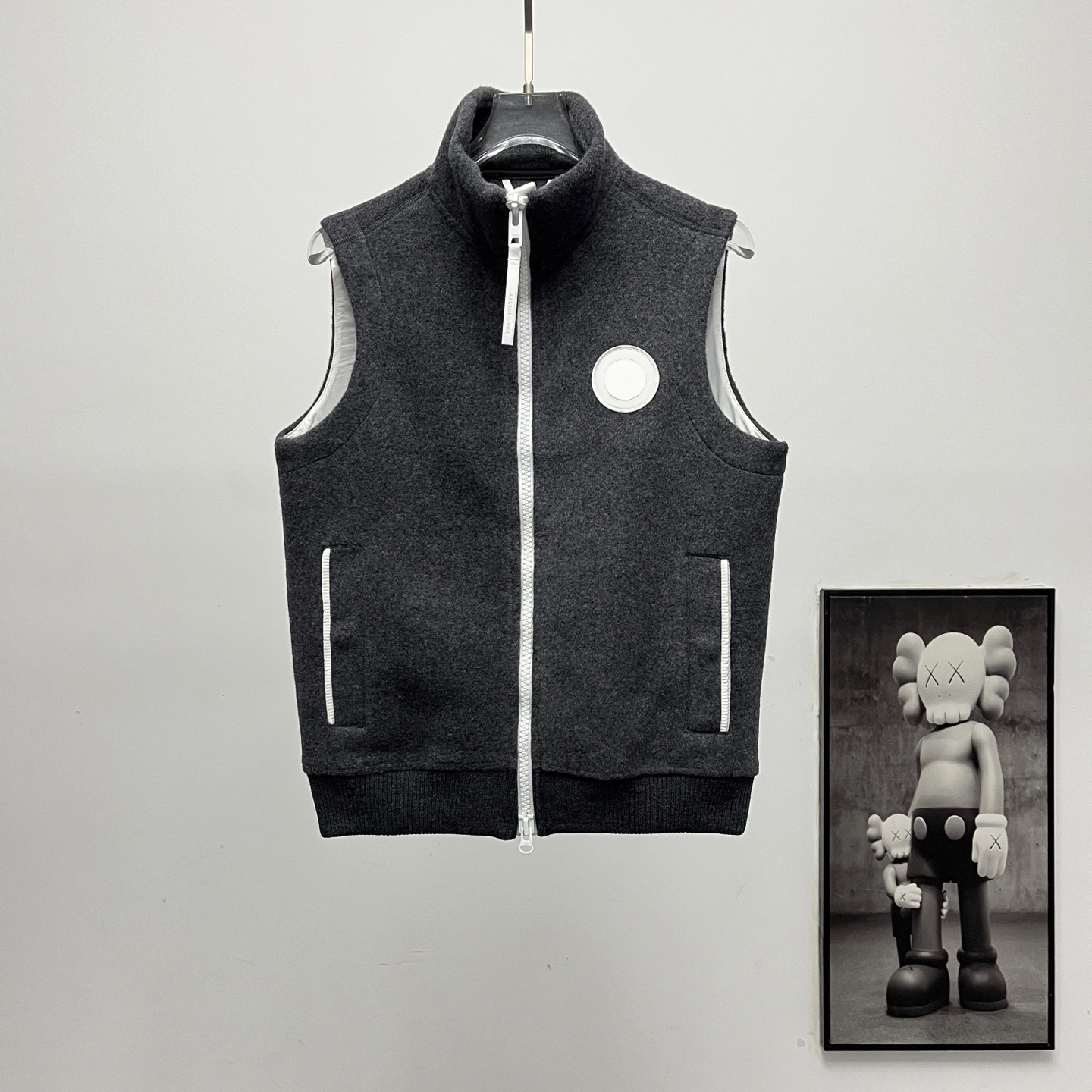 Men Jackets Fleece Zip Up Jacket Designer Thick Warm Down Coat Classic Retro Antumn Unisex Model Lamb Cashmere Luxury Outerwear Coats Outdoor size s-2xl