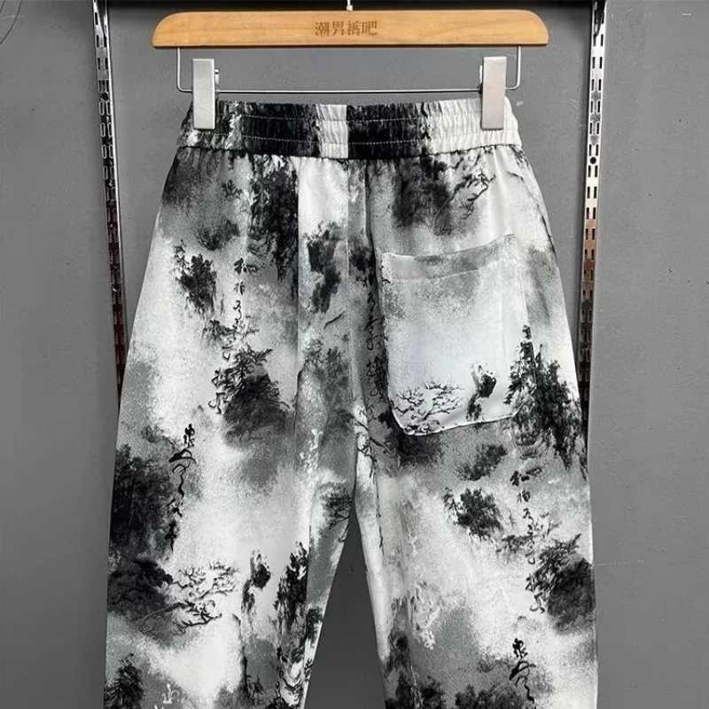 Mens harem pants mens sweatshirts casual pants mens loose pantsXJ250412