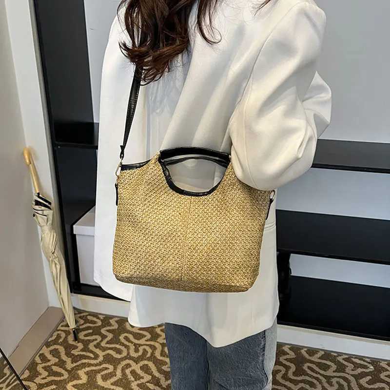 Fi summer Str handbag womens shoulder bag used for daily/commuting leisure travel cross body top bagXJ250412