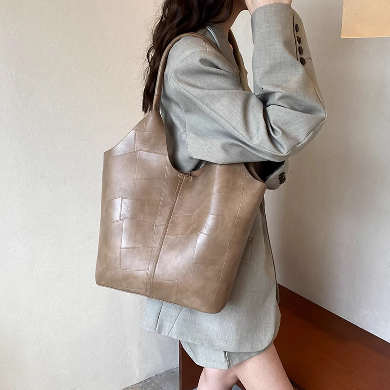 Guguo Free Shipping New Designer Bag Large Capacity Bag For Women Trendy Fashion Korean Version Tote Bag For Work Shoulder Commute Bag Shopping Bag