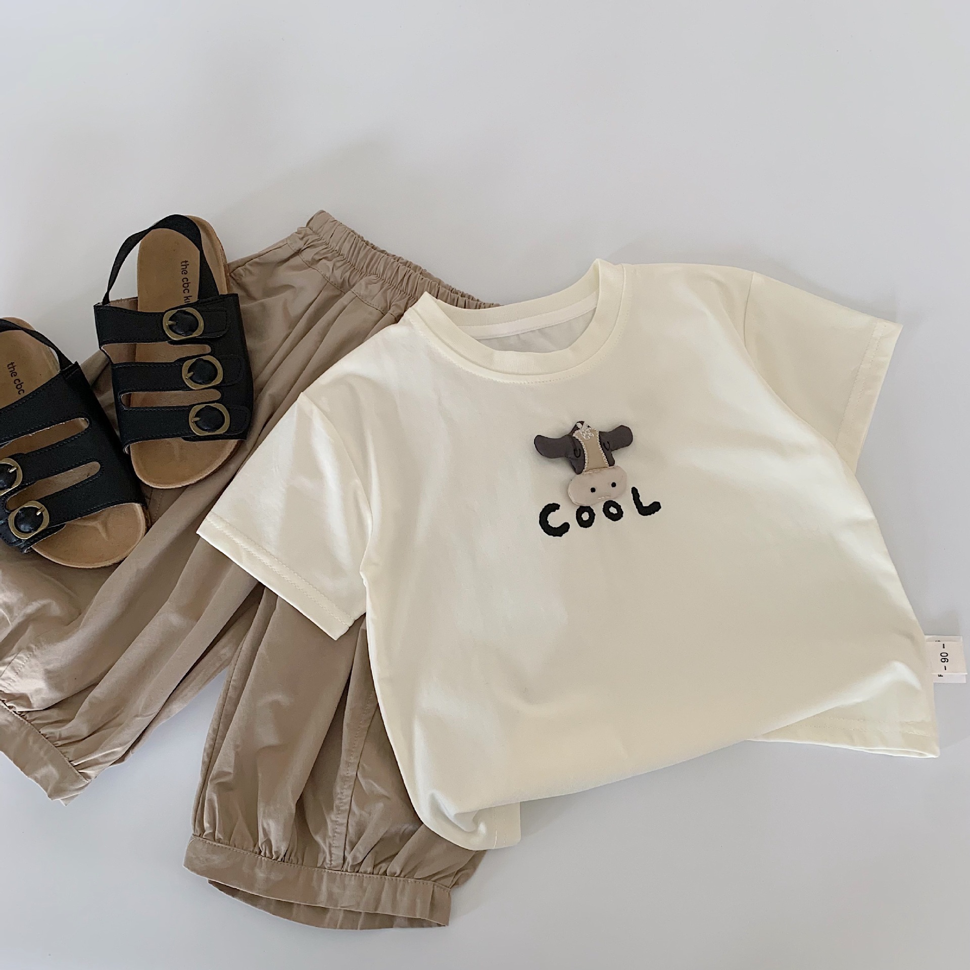 Ddmyshoesvip Boys T Shirt Summer Outfit New Korean Version Children S Cartoon Short Sleeved Top Baby Pullover A Level