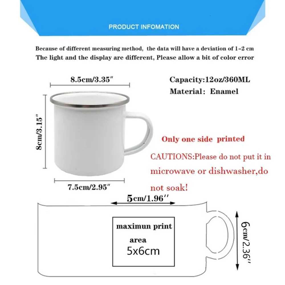 Christmas Child Christmas Mug Santa Deer Print Mug Hot Cocoa Chocolate Mug Drink Jiuce Cup Christmas Decor Enamel Mugs Xmas Gift for Kids Y251112