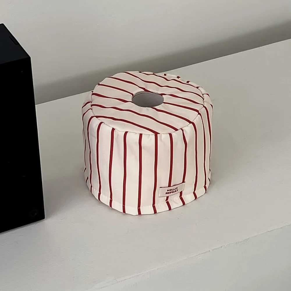Modern and simple round tissue box mti-functional space-saving design sturdy structure fashionable he decoration Y251112