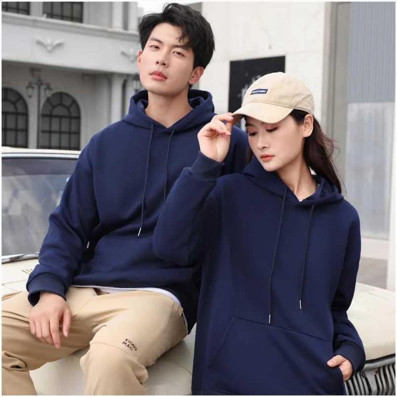 POD customization YOTEE Customized Thick Hoodie Custom Printed Embroidery Casual Hoodie Winter Personalized Street Long Sleeve SweatshirtT251112