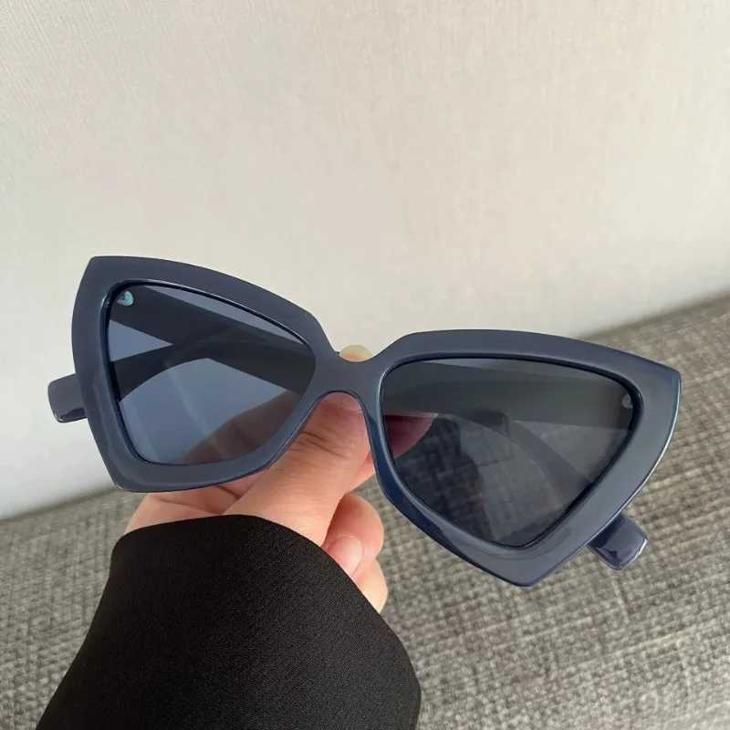 New Fashion Cat Eye Sunglasses Female Luxury Brand Designer Sun Glasses for Women Travelling Sun Shades Glasse y2k Gafas De SolC250411