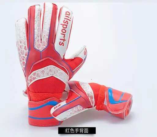 5-10 Professional Goalkeeper Gloves Finger Protection Thickened Latex Soccer Goalie Gloves kids Football Goalkeeper GlovesW251112