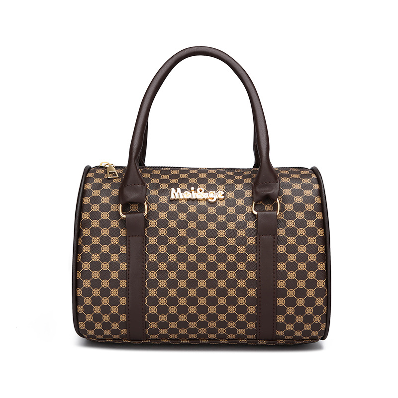 New Arrival High Quality 6-Piece Set Crossbody bag Shoulder Bag Fashionable print Design Versatile Handbag Khaki Dark Brown Black Free Shipping Hot Sa