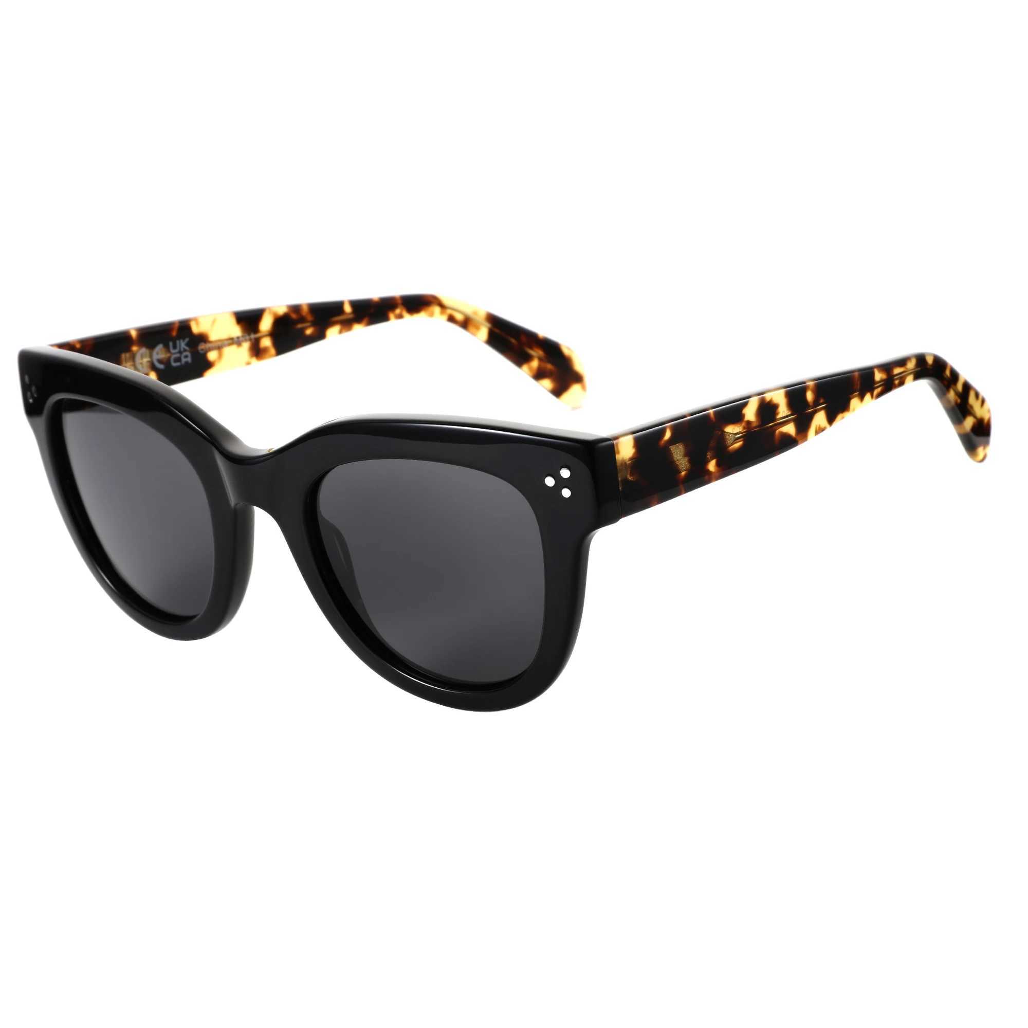 ZENOTTIC Fashion Handmade Acetate Butterfly Polarized Sunglasses UV400 Protection Square Sun Glasses for Women Gift VacationC250411