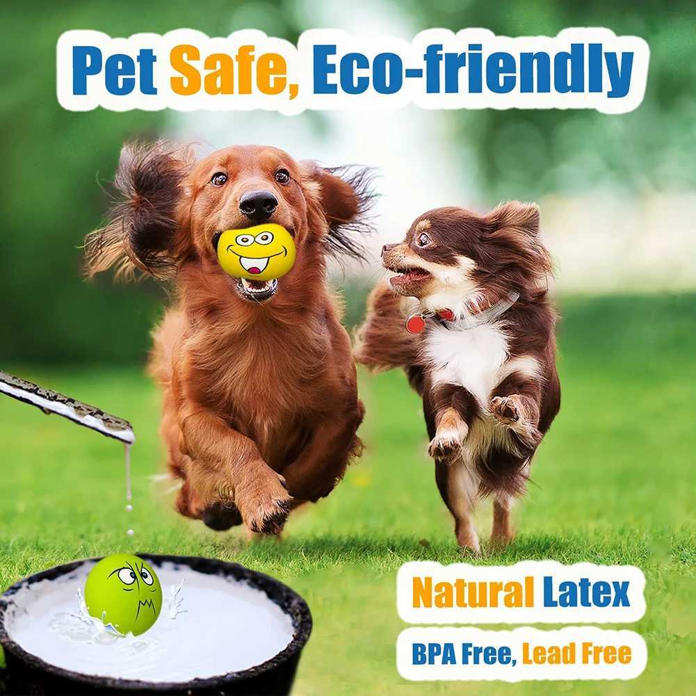 High Quality 6 latex dog squeeze toys rubber soft dog toys chewing squeeze toys ball grabbing toys small dog pets dog accessories T2504012