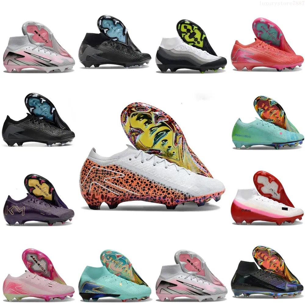 2025 Mbappes95 Mens Kids Shoes Cosmic Mercuri VAP0R 16 SuperfIy 10 X Elite United Soccer Cleats Dream Speed 009 Grand Purple Football Boots S1