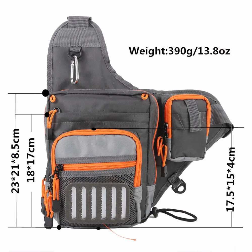 Maximumcatch Fly Fishing Sling Pack 3 Layer Fishing Bag Z250411