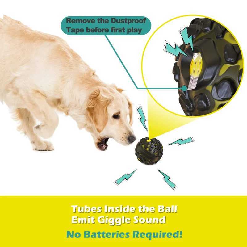 High Quality Dog toys with sound pet teeth cleaning oral leak pet food ball puppy kitten boring vocal entertainment toy T2504012