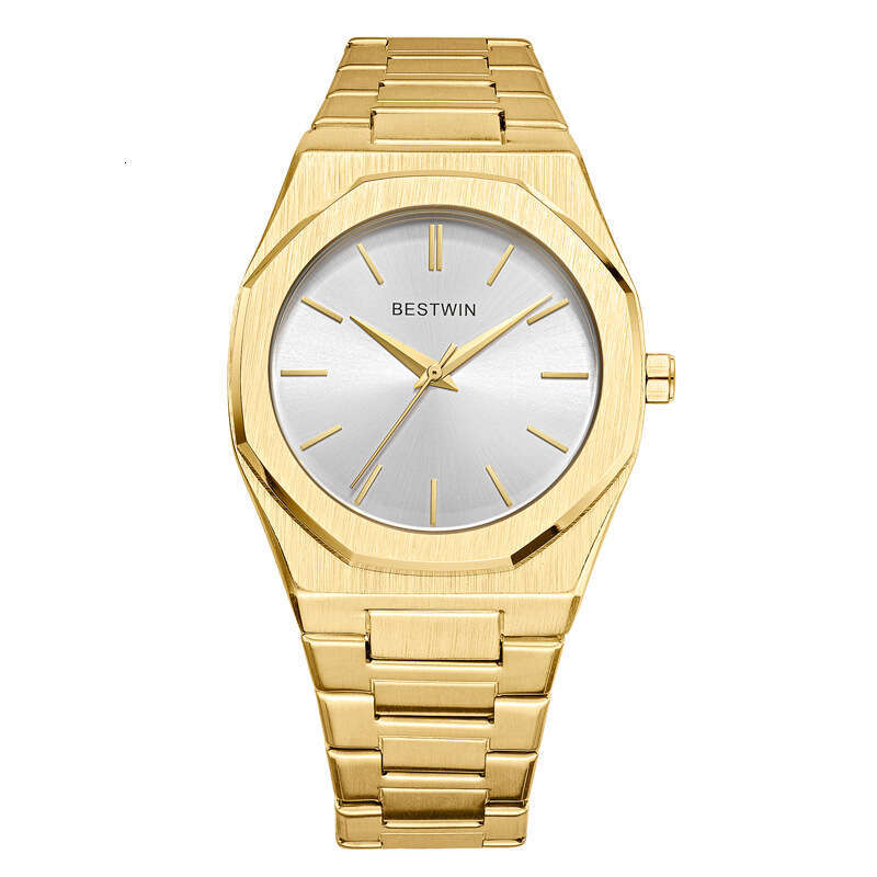 Men's Brand Waterproof Quartz New Wholesale Export Hot-Selling Watch Butterfly Double Push Button