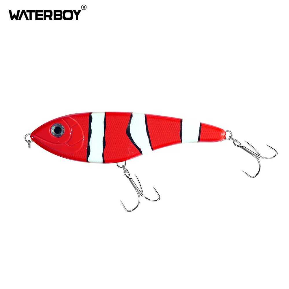 10cm 27g 12cm 33g Slow Sinking VIB New Jerkbait Fishing Lures Loud Sound Baits Pike Lure Artificial Wobblers Pesca Leurre Perch Z250411