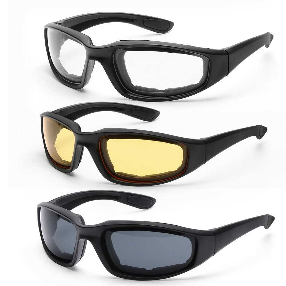 New Motorcycle Riding Glasses Cool Goggles Outdoor Sport Protective Gears Windproof Dustproof Scooter Sunglasses Eye Protection Z250411