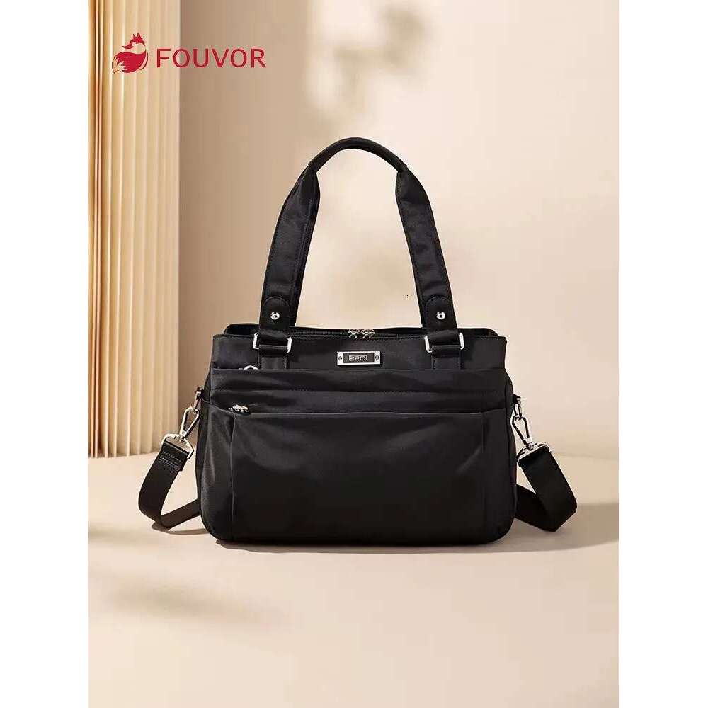 Designer Bag Fouvor Handbag For Women 2024 New Stylish Large Capacity Travel Shopping All-Match Elegance Solid High Quality Shoulder Bag 7222