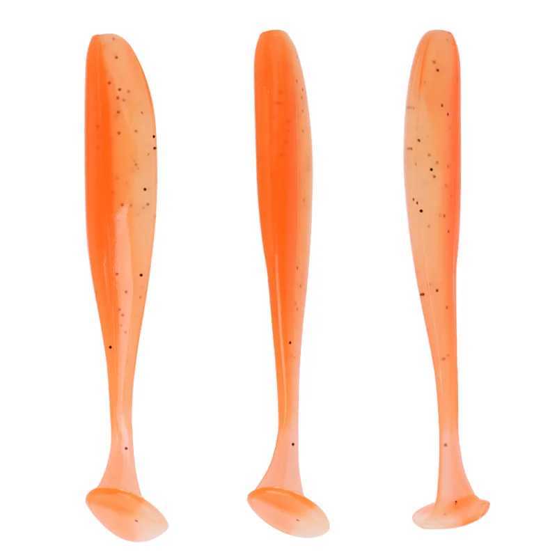 Proleurre Shad Worm Soft Bait 95mm 75mm 50mm T Tail Jigging Wobblers Fishing Lure Tackle Bass Pike Aritificial Silicone Swimbait Z250411