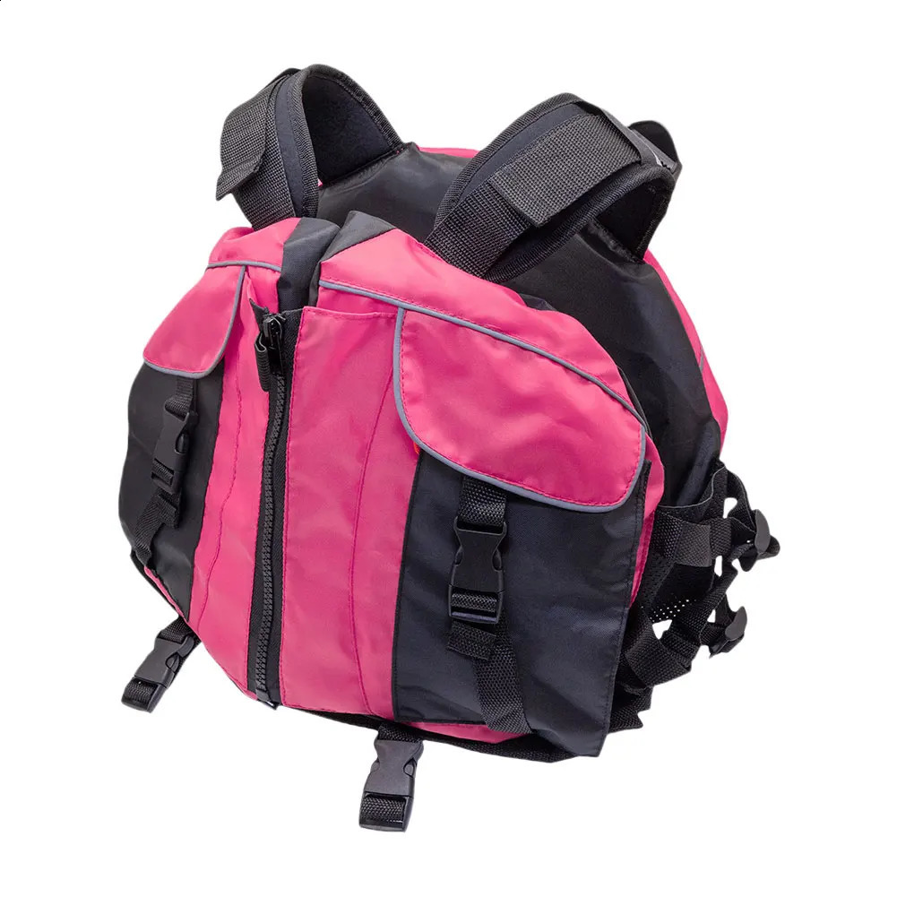 Portable Swim Jacket Reflective Swimming Life Vest Water Sports Safety Vest for Snorkeling Swimming Kayaking Boating 250411