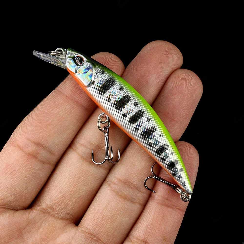 1pcs 9g 8cm Fishing Lures Minnow Wobbler Sinking Bass Trolling Artificial Hard Bait Crankbait Carp Pesca Fishing Tackle Z250411