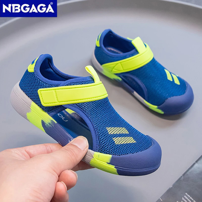 Summer Kids Sandals for Boys Girls Fashion Sport Beach Toddler Shoes Outdoor Children Breathable Casual Sandals Size 23-36 250411