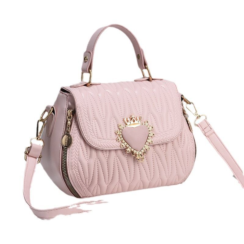 Trendy Shoulder Soft Leather Small Versatile Texture Crossbody Lightweight Women's Bag