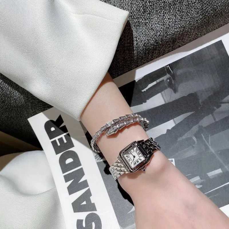 Fashion Shiny Zircon Snake Bone Open Bracelet Bangles Exquisite Women Wedding Party Accessories GiftC250411