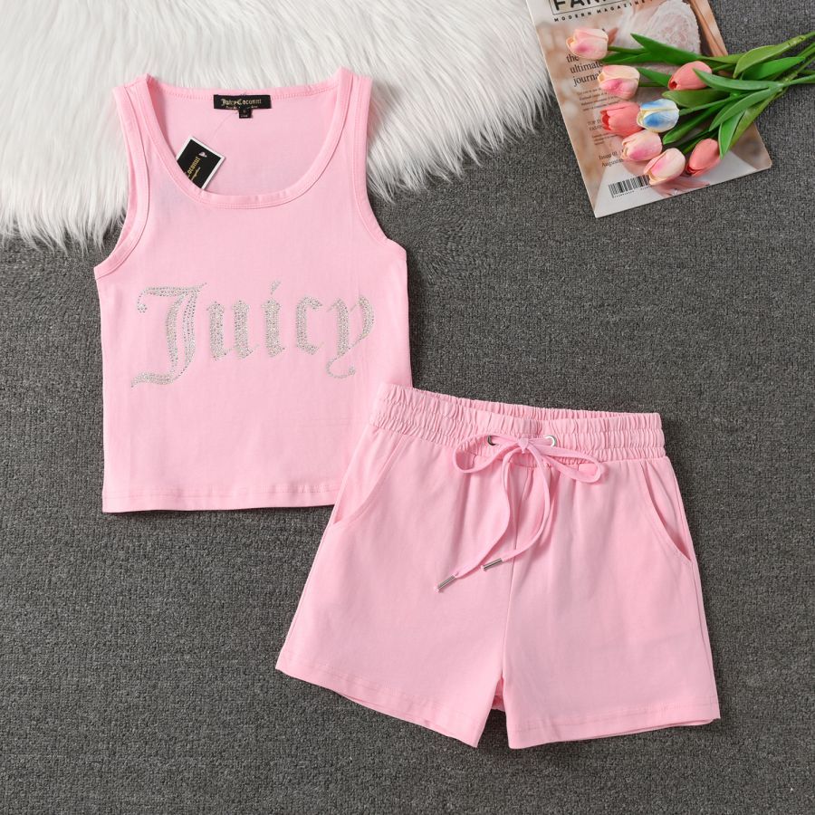 Cotoure High Quality Velvet Sportswear Casual Fashion Coutures Rhinestone Two-Piece 2026 New Juicy Tracksuit F2
