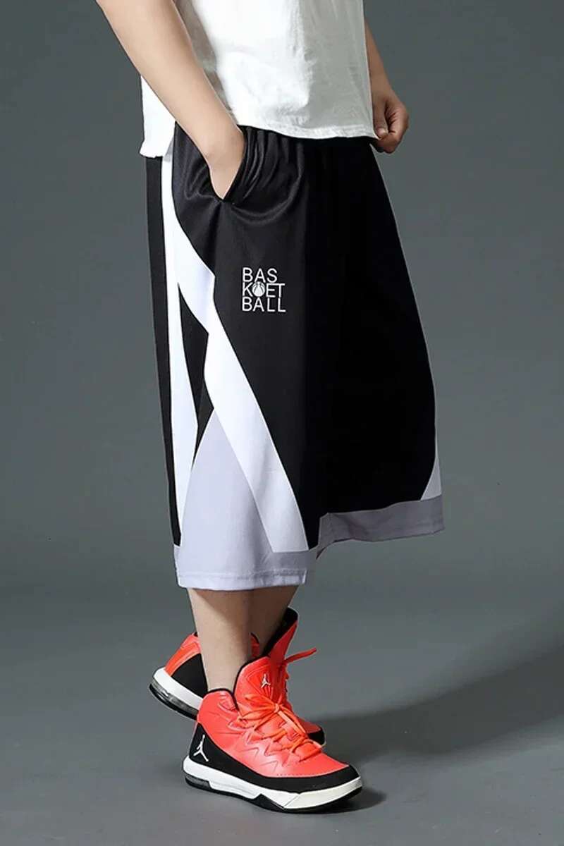 new arrival fashion Summer basketball outerwear men's loose and thin style shorts plus size XL 2XL 3XL 4XL 5XL 6XL 7XL