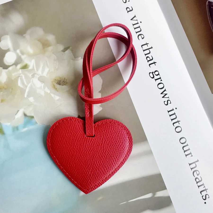 Women PU leather Peach bag Pendant high level Keychain charm Black to school gift backbag DecorationT260610 - view 4